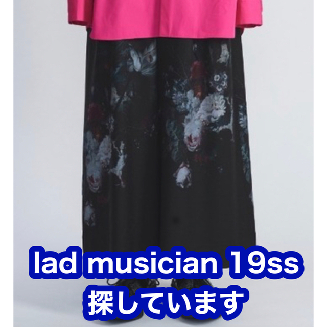 LAD MUSICIAN - lad musician 19ss 花柄 スラックス