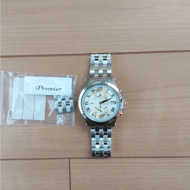SEIKO(セイコー)のセイコー SEIKO プルミエ クロノ クオーツ SPC068P メンズの時計(腕時計(アナログ))の商品写真