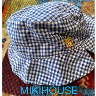 ミキハウス(mikihouse)のMIKIHOUSE☆リバーシブル幼児用ハット(帽子)