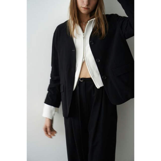 CLANE - CLANE(クラネ)　 WIDE NO COLLAR JACKET ジャケット