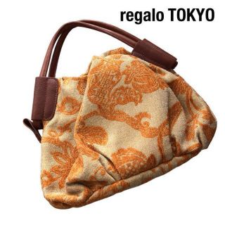 レガロ(REGALO)のRegalo TOKYO　和柄トートバッグ　ハンドバッグ　レガロ東京(ハンドバッグ)