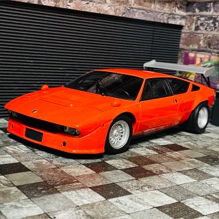 ランボルギーニ(Lamborghini)の1/18 京商 ランボルギーニ ウラッコ ラリー リアウイング付き(ミニカー)