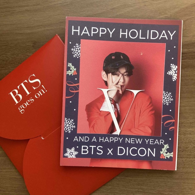 防弾少年団(BTS)(ボウダンショウネンダン)のDICON BTS goes on！ V テテ　テヒョンver. エンタメ/ホビーの雑誌(音楽/芸能)の商品写真