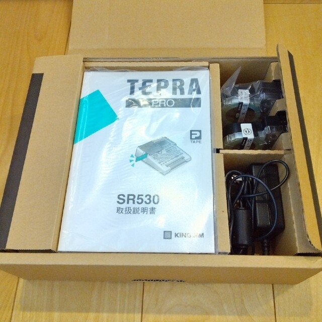 キングジム(キングジム)のラベルライター テプラ・PRO SR530　テープ追加 インテリア/住まい/日用品のオフィス用品(OA機器)の商品写真