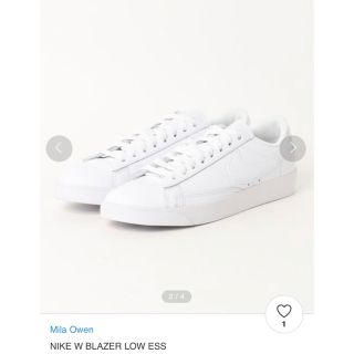 ナイキ(NIKE)の新品未使用　NIKE W BLAZER LOW ESS(スニーカー)