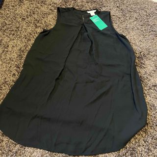 エイチアンドエム(H&M)の[未使用]H&M シフォンノースリーブ　34(シャツ/ブラウス(半袖/袖なし))