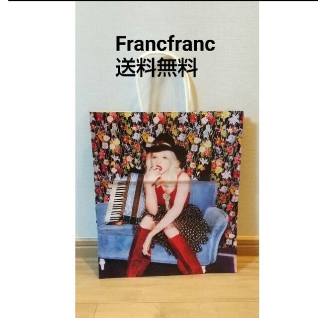 Francfranc(フランフラン)のFrancfranc フランフラン ショップ袋 ショッパー 紙袋 レディースのバッグ(ショップ袋)の商品写真