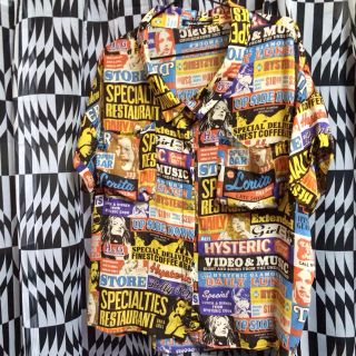 ヒステリックグラマー(HYSTERIC GLAMOUR)のHystericGlamour総柄シャツ(シャツ/ブラウス(半袖/袖なし))