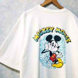 ディズニー(Disney)のディズニー  新品  Tシャツ  半袖  Mickey Mouse  白(Tシャツ/カットソー(半袖/袖なし))