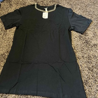 エイチアンドエム(H&M)の[未使用] H&M 黒ロンT XS(Tシャツ(半袖/袖なし))