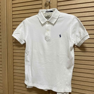 ポロラルフローレン(POLO RALPH LAUREN)の鹿子ホワイトポロシャツ 140(ポロシャツ)