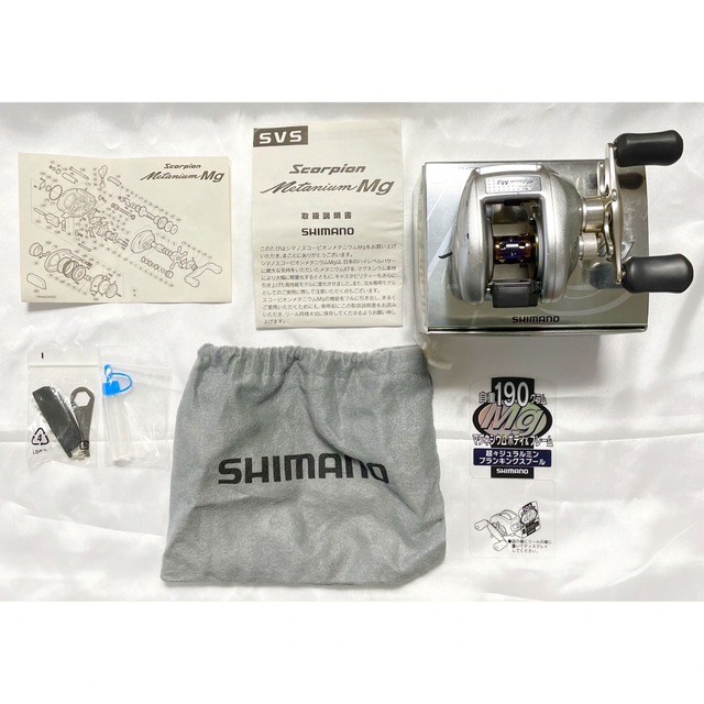 シマノ 00スコーピオンメタニウムMG 右巻き 品