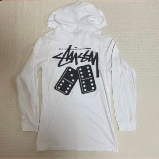 ステューシー(STUSSY)のSTUSSY ロンT パーカー付き(Tシャツ(長袖/七分))