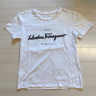 フェラガモ　ferragamo ブランドロゴTシャツ(Tシャツ(半袖/袖なし))