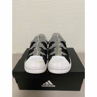 アディダス(adidas)の【販売先確定】adidas アディダス　スニーカー　恐竜　黒　ブラック　17cm(スニーカー)