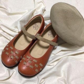 美品 BEAU WALK KOBE ビューウォーク 本革ストラップシューズ^^☆(ローファー/革靴)