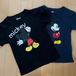 ミッキーTシャツ　2枚セット　130センチ(Tシャツ/カットソー)