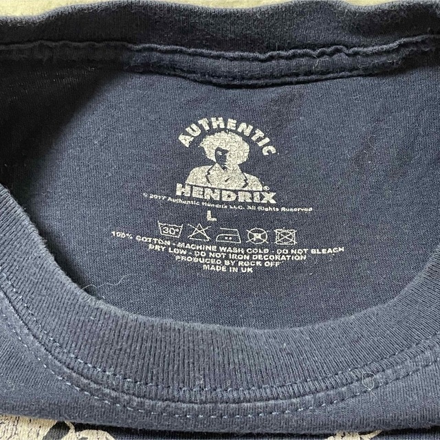 emiri様専用70年代的なジミ・ヘンドリックスの黒T(L) メンズのトップス(Tシャツ/カットソー(半袖/袖なし))の商品写真