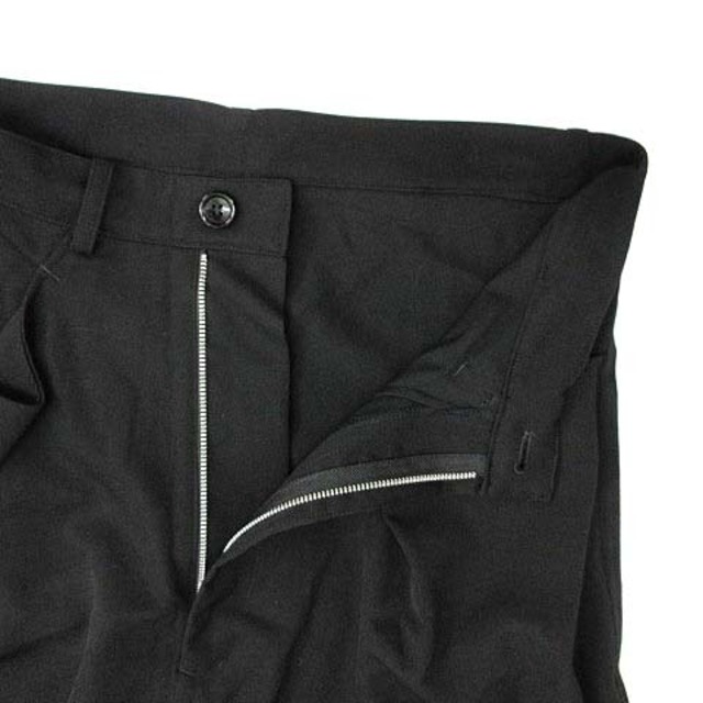 ワイズ Y´s サルエル パンツ 薄手 ウールギャバジン ブラック 黒 1