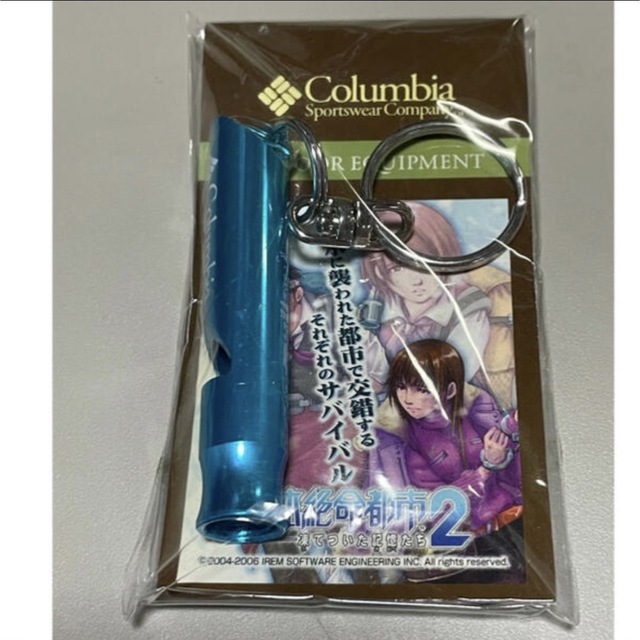 絶体絶命都市2 特典　ホイッスル　新品　columbia コロンビア スポーツ/アウトドアのアウトドア(登山用品)の商品写真