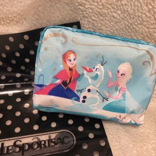 レスポートサック(LeSportsac)の新品 本物 レスポートサック アナ雪 ポーチ レスポ ラージ アナと雪の女王(ポーチ)