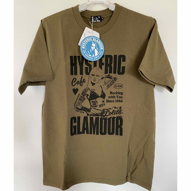 正規店購入 新品 HYSTERIC GLAMOUR Tシャツ カーキ サイズM 1