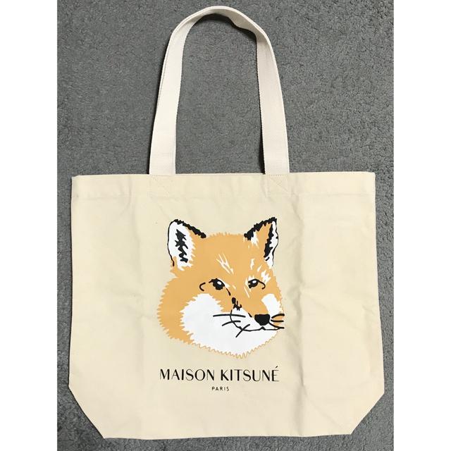 MAISON KITSUNE'(メゾンキツネ)のmaisonkitsune fox head トートバッグ メンズのバッグ(トートバッグ)の商品写真