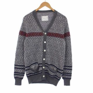 Sacai 13-00496M サイズ:3 チェックデザインカーディガン-