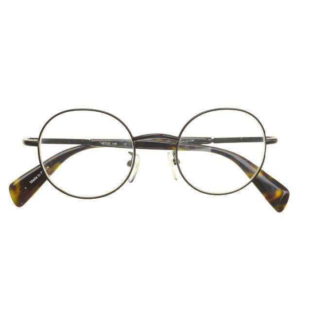 YOHJIYAMAMOTO】フランス製 19-0004 ラウンドサングラス いライン