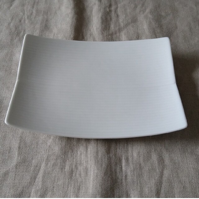 白山陶器 長方皿(小)5枚セット ホワイト アウトレット品 新品 3