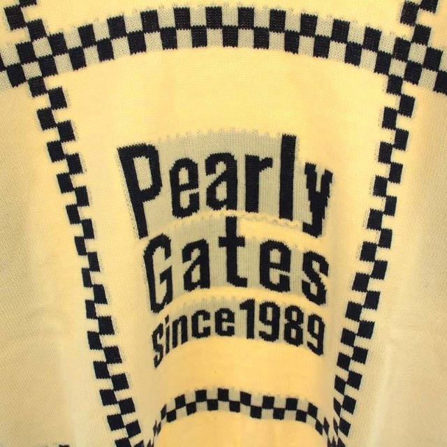 パーリーゲイツ PEARLY GATES ニット セーター 長袖 M ベージュ