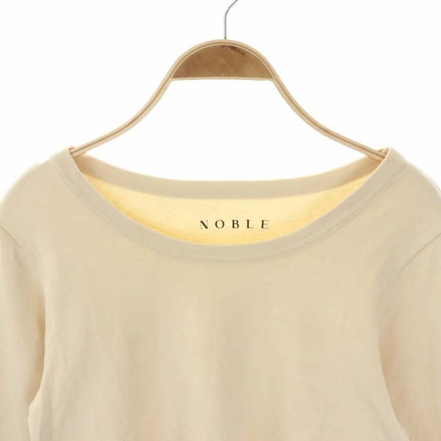 Noble(ノーブル)のノーブル 22AW スビンコットン スムース ロンT Tシャツ カットソー レディースのトップス(Tシャツ(長袖/七分))の商品写真