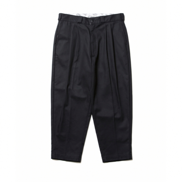COOTIE T/C Serge 2 Tuck Trousers ブラック M