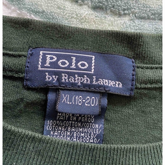 POLO RALPH LAUREN(ポロラルフローレン)のポロバイラルフローレン　長袖　Tシャツ　18-20 M 170 ナンバリング メンズのトップス(Tシャツ/カットソー(七分/長袖))の商品写真