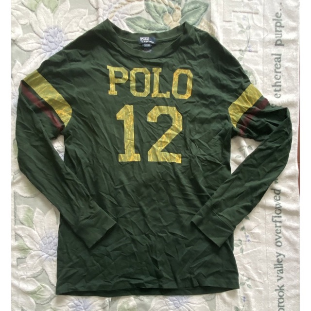 POLO RALPH LAUREN(ポロラルフローレン)のポロバイラルフローレン　長袖　Tシャツ　18-20 M 170 ナンバリング メンズのトップス(Tシャツ/カットソー(七分/長袖))の商品写真