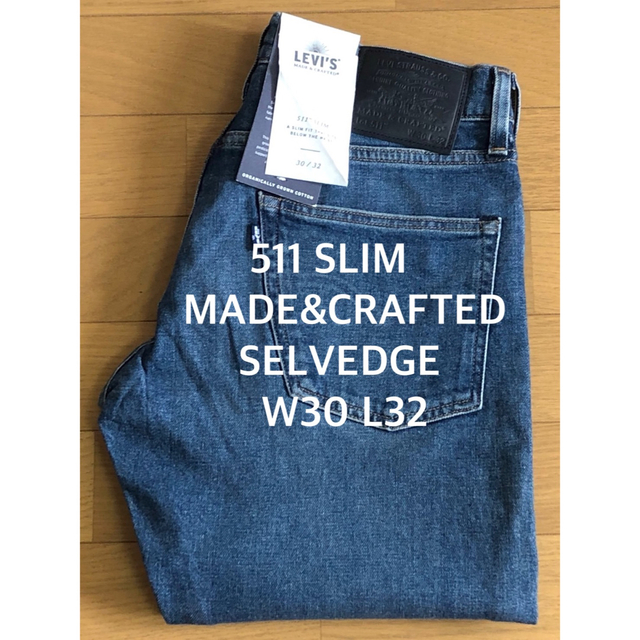 LMC 511 SLIM FIT LASSEN SELVEDGE備考青タグ