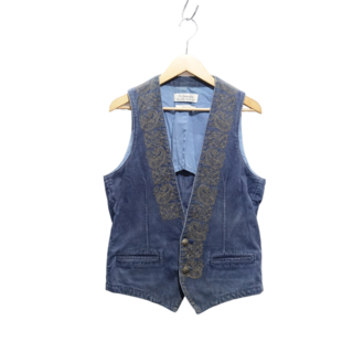 REMI RELIFE EMBROIDERY CORDUROY VEST (ベスト)