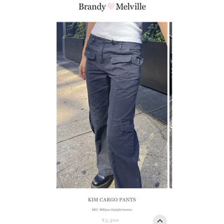 ブランディーメルビル(Brandy Melville)のBrandy Melville カーゴパンツ(カジュアルパンツ)