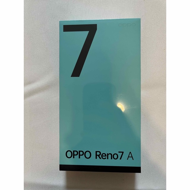 OPPO Reno 7A　128GB　スターリーブラック