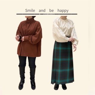 オードリーアンドジョンワッド(audrey and john wad)のタンタンで購入　Smile and happy ふんわりブラウス(シャツ/ブラウス(長袖/七分))