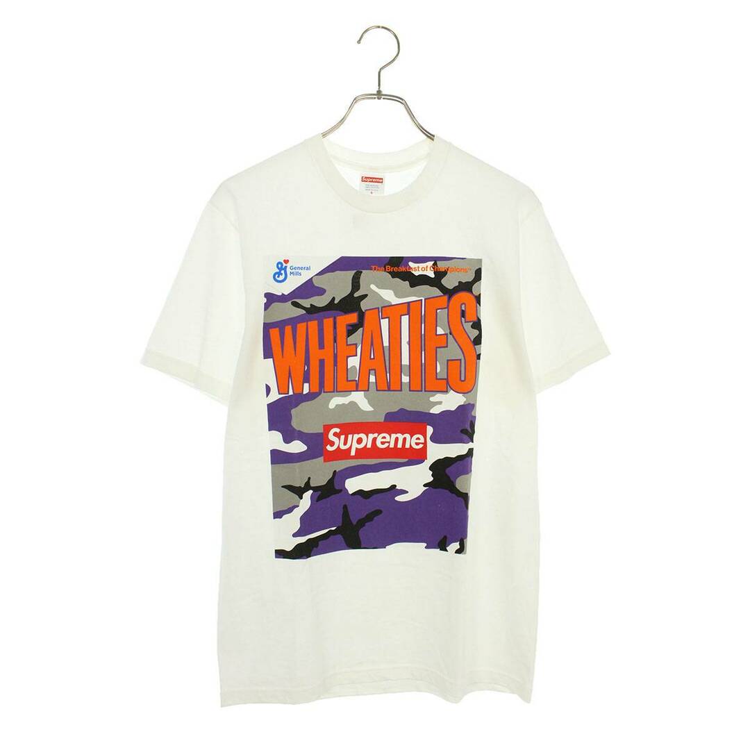 シュプリーム  21SS  Wheaties Tee ボックスロゴプリントTシャツ メンズ S