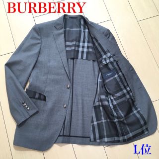 バーバリー(BURBERRY)の新品同様★バーバリー ブレザー ビートチェック メタル釦 ホースロゴ A608(テーラードジャケット)