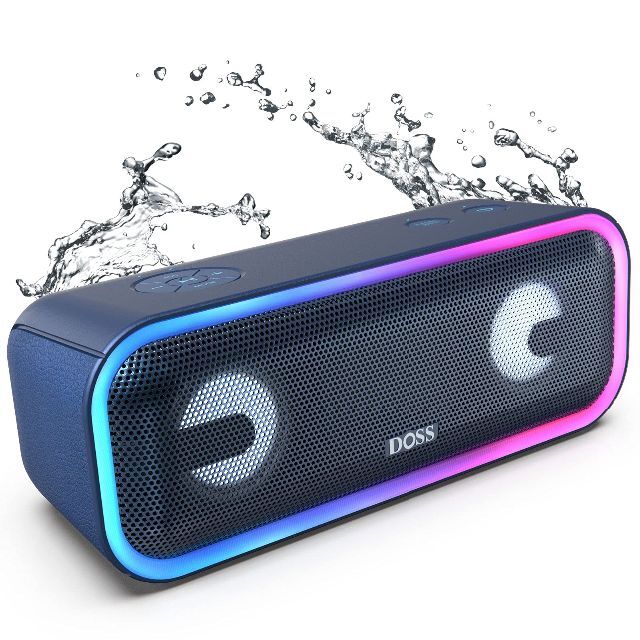 【色: ブルー】DOSS SoundBox Pro+ Bluetoothワイヤレ