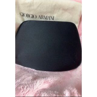 ジョルジオアルマーニ(Giorgio Armani)の最終処分！ジョルジオアルマーニ　クラッチバッグ　ブラックフォーマル(セカンドバッグ/クラッチバッグ)