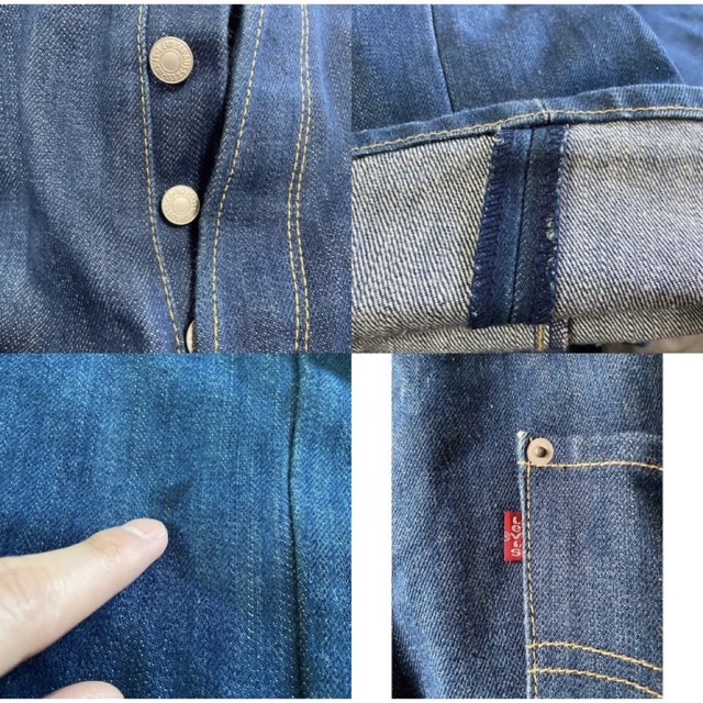 立体裁断 ルーズフィットlevi's engineered jeans デニム