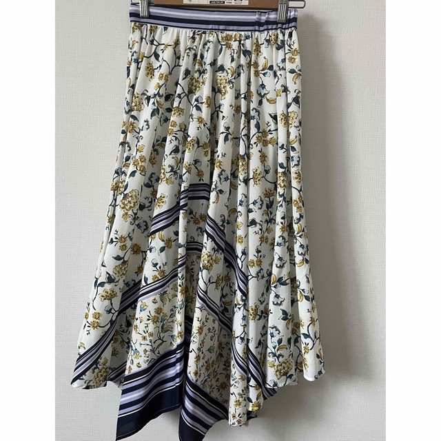 MERCURYDUO(マーキュリーデュオ)のMERCURYDUO アシメスカート レディースのスカート(ロングスカート)の商品写真