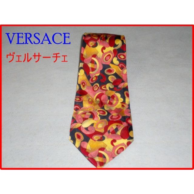 VERSACE(ヴェルサーチ)のMen's 美品　VERSACE ヴェルサーチェ ネクタイ メンズのファッション小物(ネクタイ)の商品写真