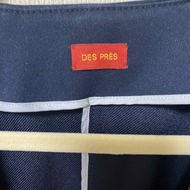 DES PRES(デプレ)のデプレ　ネイビー　スプリングコート レディースのジャケット/アウター(スプリングコート)の商品写真