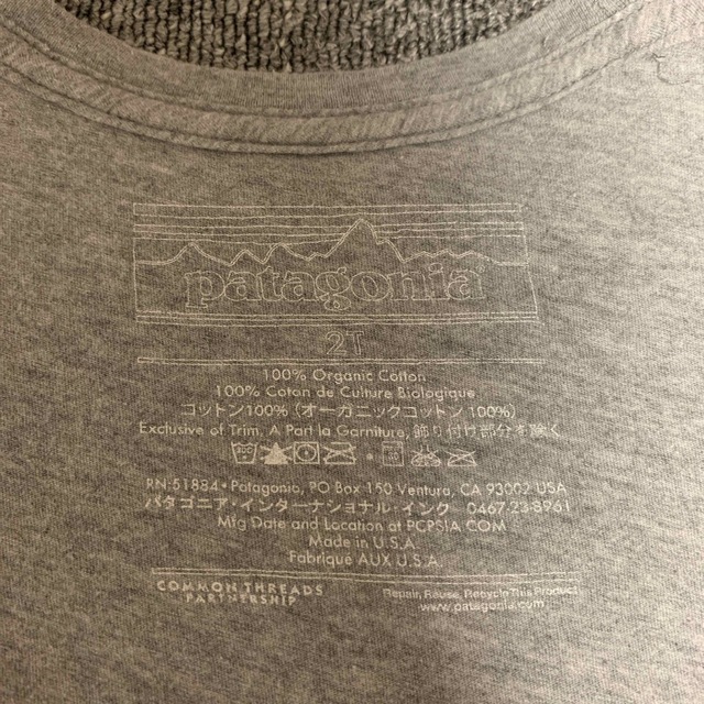 patagonia(パタゴニア)のパタゴニア Tシャツ 2枚セット キッズ/ベビー/マタニティのキッズ服女の子用(90cm~)(Tシャツ/カットソー)の商品写真