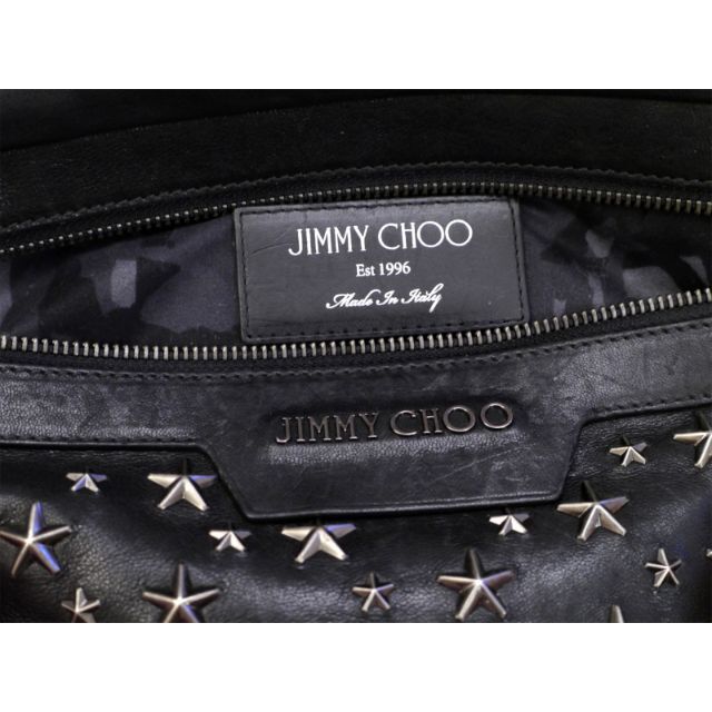 2019☆JIMMY CHOO ジミーチュウ DERRY レザー ボディ バッグ | www
